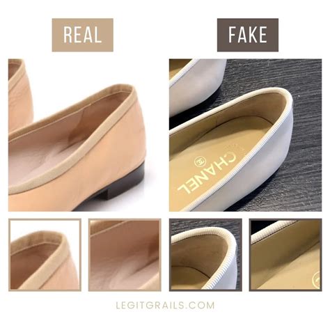 chanel ballet flat fake|Unveiling the Secrets: How to Tell If Chanel Ballet Flats Are Real.